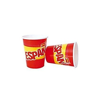 vasos carton espana 8 uds seleccion espanola