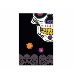 mantel calaveras dia de muertos halloween 180 x 120 cm