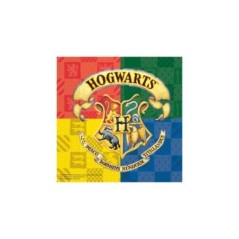 Servilletas Harry Potter Hogwarts 20 uds 33 cm cumpleaños