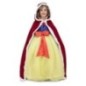 Capa Caperucita Roja para niña con capucha talla unica