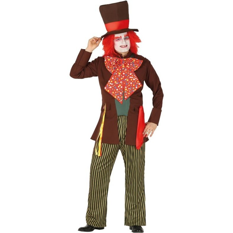 Disfraz sombrero loco alicia hombre adulto