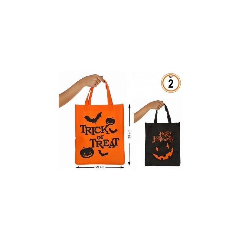 Bolsa o cesto recogecaramelos para halloween