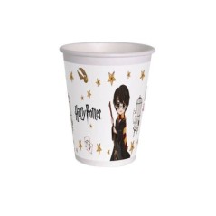 Vasos Harry Potter 8 uds compostables cumpleaños