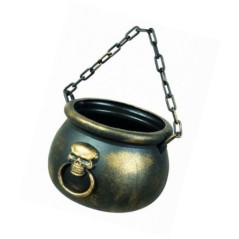 caldero de bruja halloween 13 x 19 cm