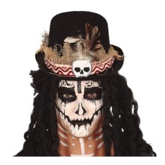 chistera santero brujo vudu fieltro