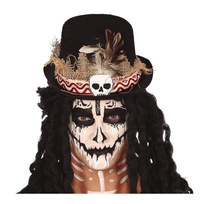 Chistera santero brujo vudu fieltro