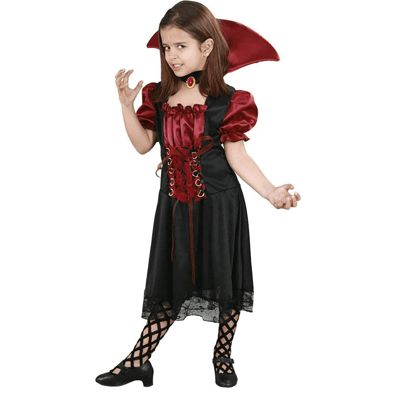 Disfraz vampiresa para niña talla 5-6 años
