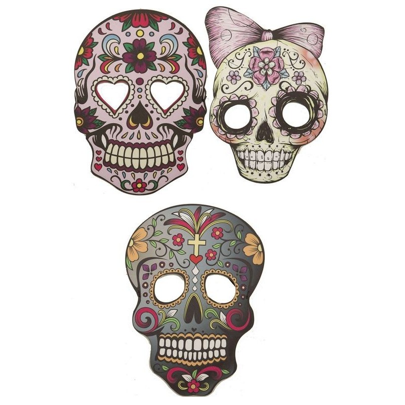Mascara catrina 3 modelos surtidos UNIDAD