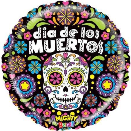globo dia de los muertos 53 cm