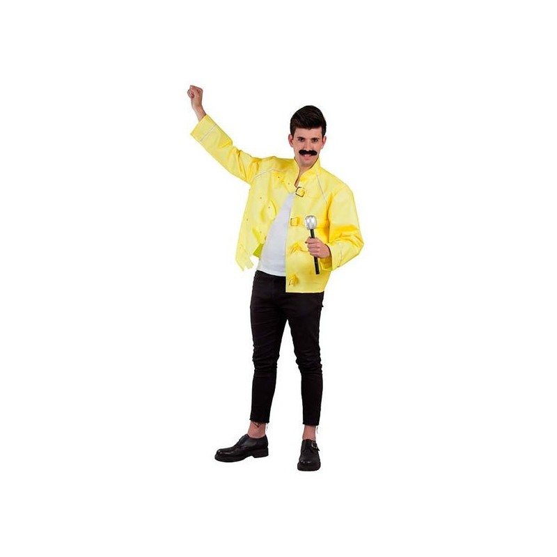 Chaqueta cantante Fredie amarilla talla 48 adulto