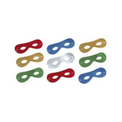 antifaces carton metalico baratos elige tu color