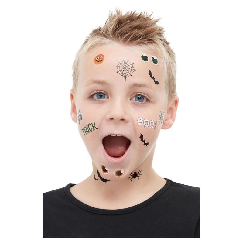 Tatuajes temporales halloween para niños