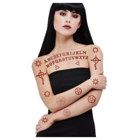 tatuajes ouija terror para piel