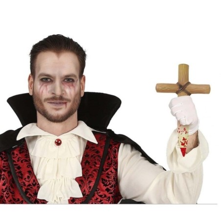 cruz estaca de 30 cm mata vampiros