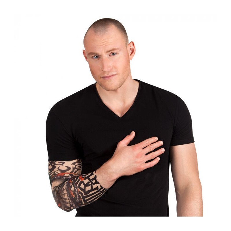 Tatuajes brazos mangas realistas tribales