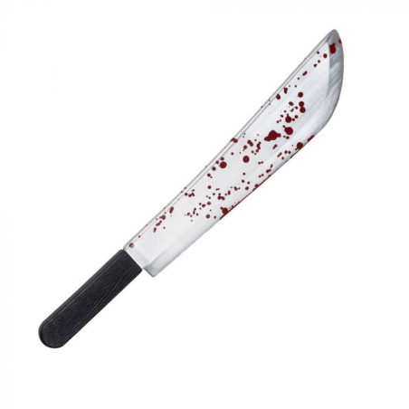 machete con sangre 53 cm