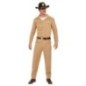Disfraz Sheriff de los 80 hopper talla M