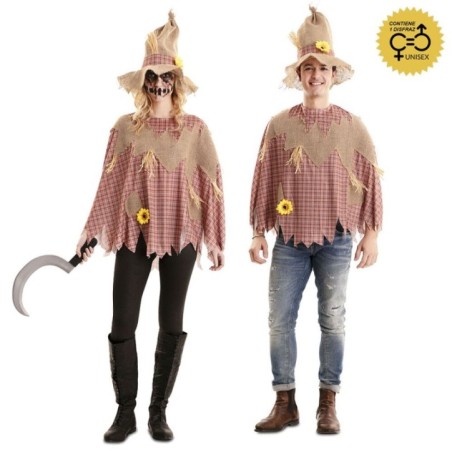 disfraz espantapajaros adulto