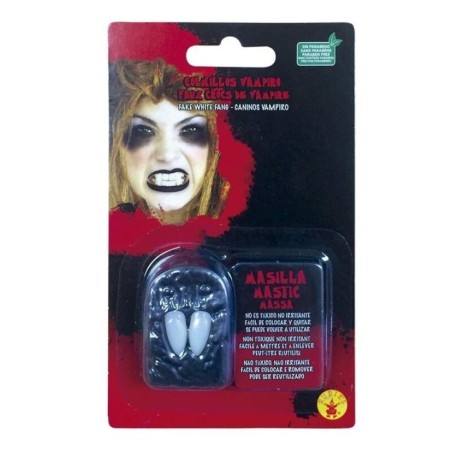 colmillos de vampiro para halloween