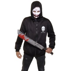 disfraz fantasma asesino halloween adulto l