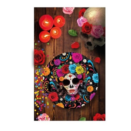 bol catrina dia de muertos 32 cm unidad