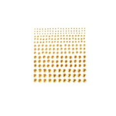 joyas diamantes o piedras adhesivos naranja 165 uds