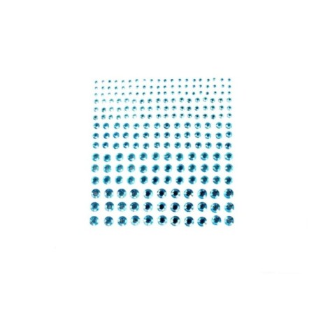 joyas diamantes o piedras adhesivos naranja azul claro 165 uds