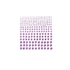 joyas diamantes o piedras adhesivos morado 165 uds