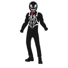 disfraz spider negro venom para nino tallas