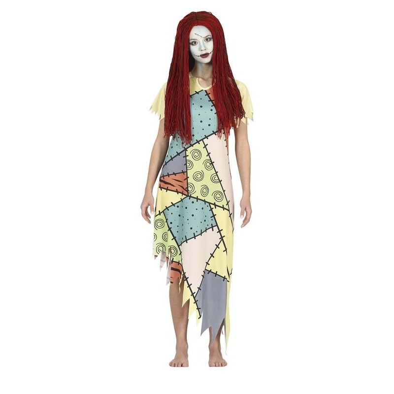 Disfraz Sally pesadilla para mujer talla M