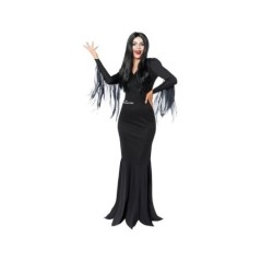 disfraz morticia addams tallas mujer