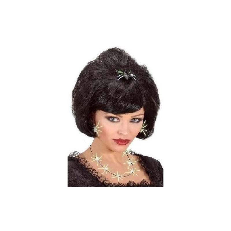 Collar arañas 60 cm fosforescente fluor 8710g