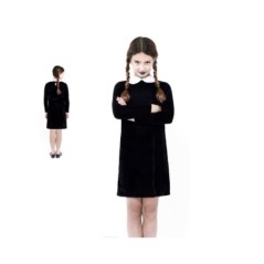 disfraz nina gotica miercoles para nina tallas