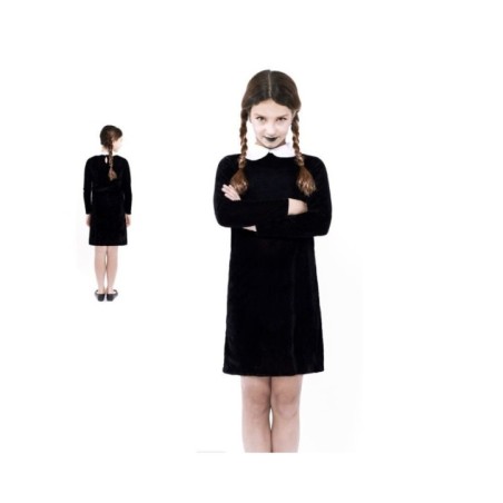 disfraz nina gotica miercoles para nina tallas