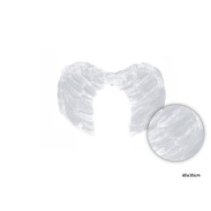 alas de plumas blancas angel 45x35 cm