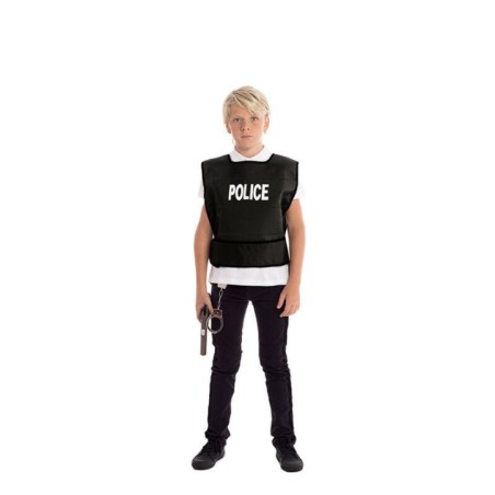 chaleco antibalas de policia infantil para nino o nina