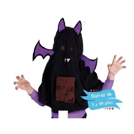 disfraz murcielago encapuchado