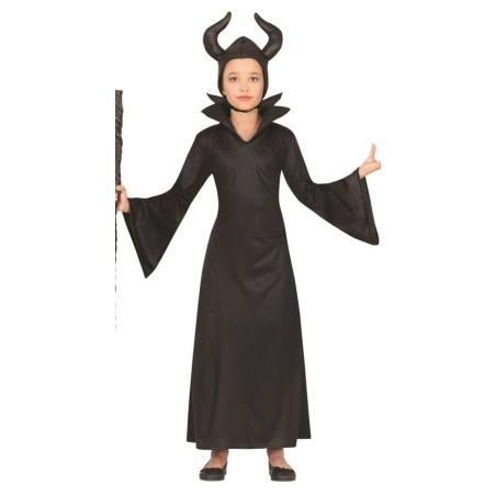 disfraz hada negra malefica para nina tallas