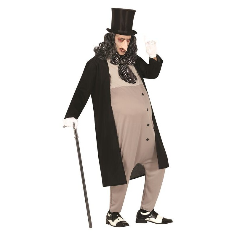 Disfraz pingüino villano para hombre tallas