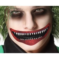 tatuaje para piel sonrisa joker