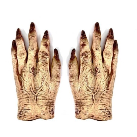 guantes monstruo o vampiro latex