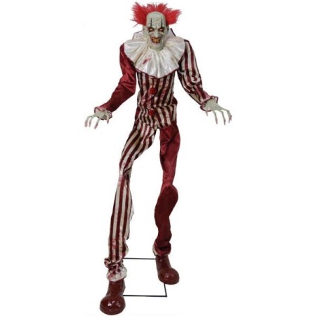 figura payaso 215 cm animado animatronic