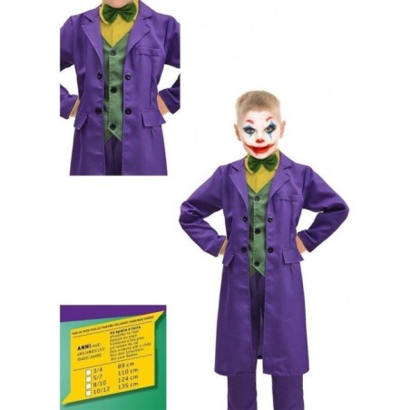 disfraz joker original para nino talla 10 12 anos