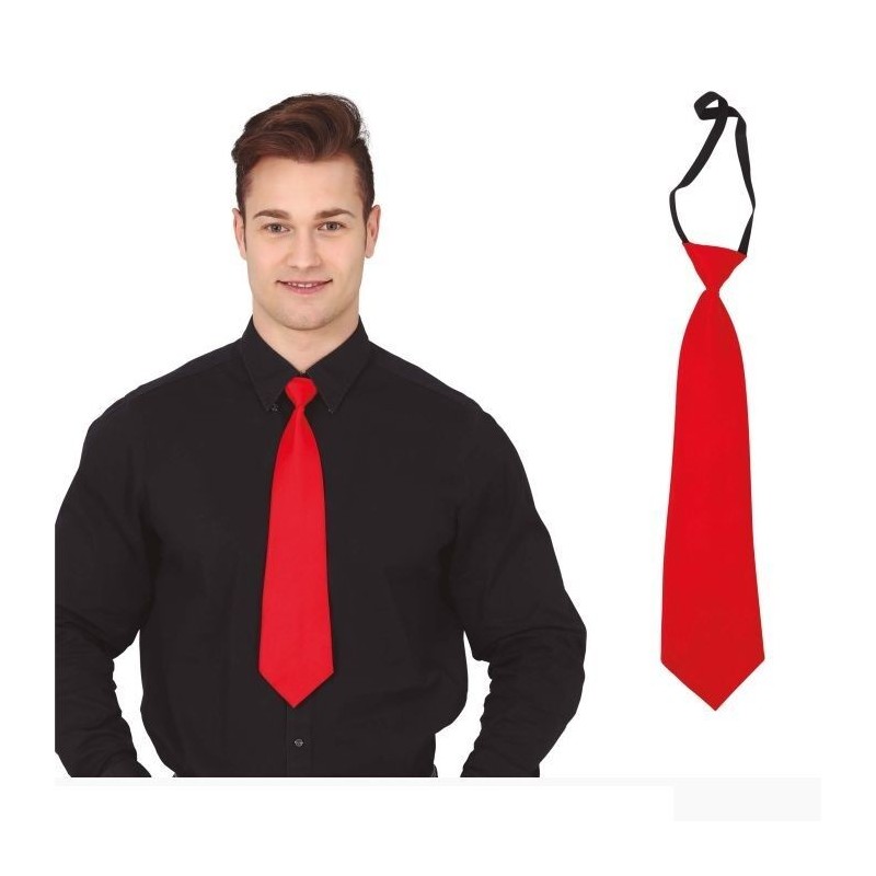 Corbata roja 45 cm
