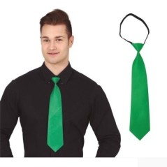 corbata verde 45 cm