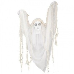 figura de novia fantasma con luz y movimiento 120 cm