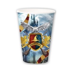 Vasos escuela magia 6 uds 11 cm cumpleaños Harry Potter