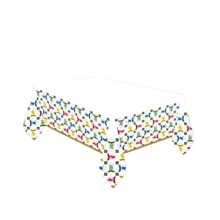 Mantel Harry Potter escudos cumpleaños 180x120 cm