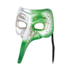 Antifaz veneciano nariz pico colores