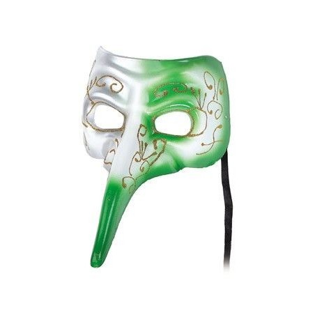 Antifaz veneciano nariz pico colores
